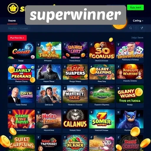 Berbagai Jenis Game yang Tersedia di Superwinner